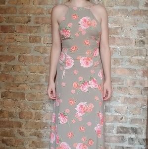 Open back Maxi Dress